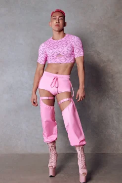 Women CXIX Leggings & Bikers*119 Chaps - Pink
