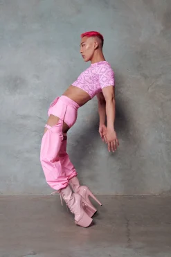 Women CXIX Leggings & Bikers*119 Chaps - Pink
