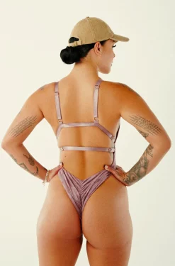 Women CXIX Body & Jumpsuits*Aphrodite Bodysuit - Lilac Suede