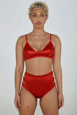 Women CXIX Tees & Tops*Aphrodite Bralette - Red