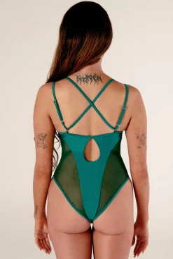 Women CXIX Body & Jumpsuits*Classique Bodysuit - Emerald