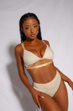 Women CXIX Tees & Tops*Cora Triangle Bra - Champagne