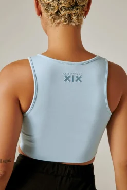 Women CXIX Tees & Tops*Creatures Crop Top - Powder Blue