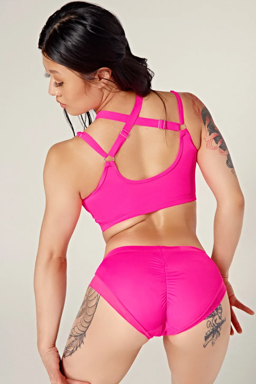 Women CXIX Tees & Tops*Dollhaus Choker Top - Barbie Pink