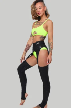 Women CXIX Leggings & Bikers*Gecko Grip™ Chaps: Black