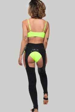 Women CXIX Gecko Grip™ Apparel*Gecko Grip™ Chaps: Black