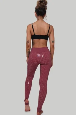Women CXIX Leggings & Bikers*Gecko Grip™ Leggings: Mauve