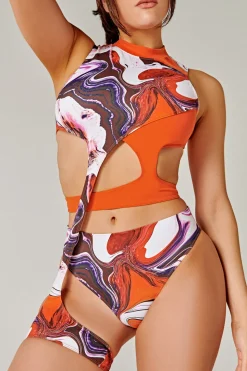 Women CXIX High Waisted Bottoms*High Waist Bottom - Trippin
