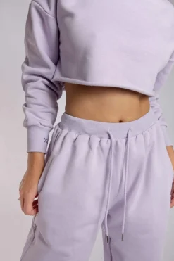 Women CXIX Joggers & Jumpers*Oversized Cropped Jumper - Lilac