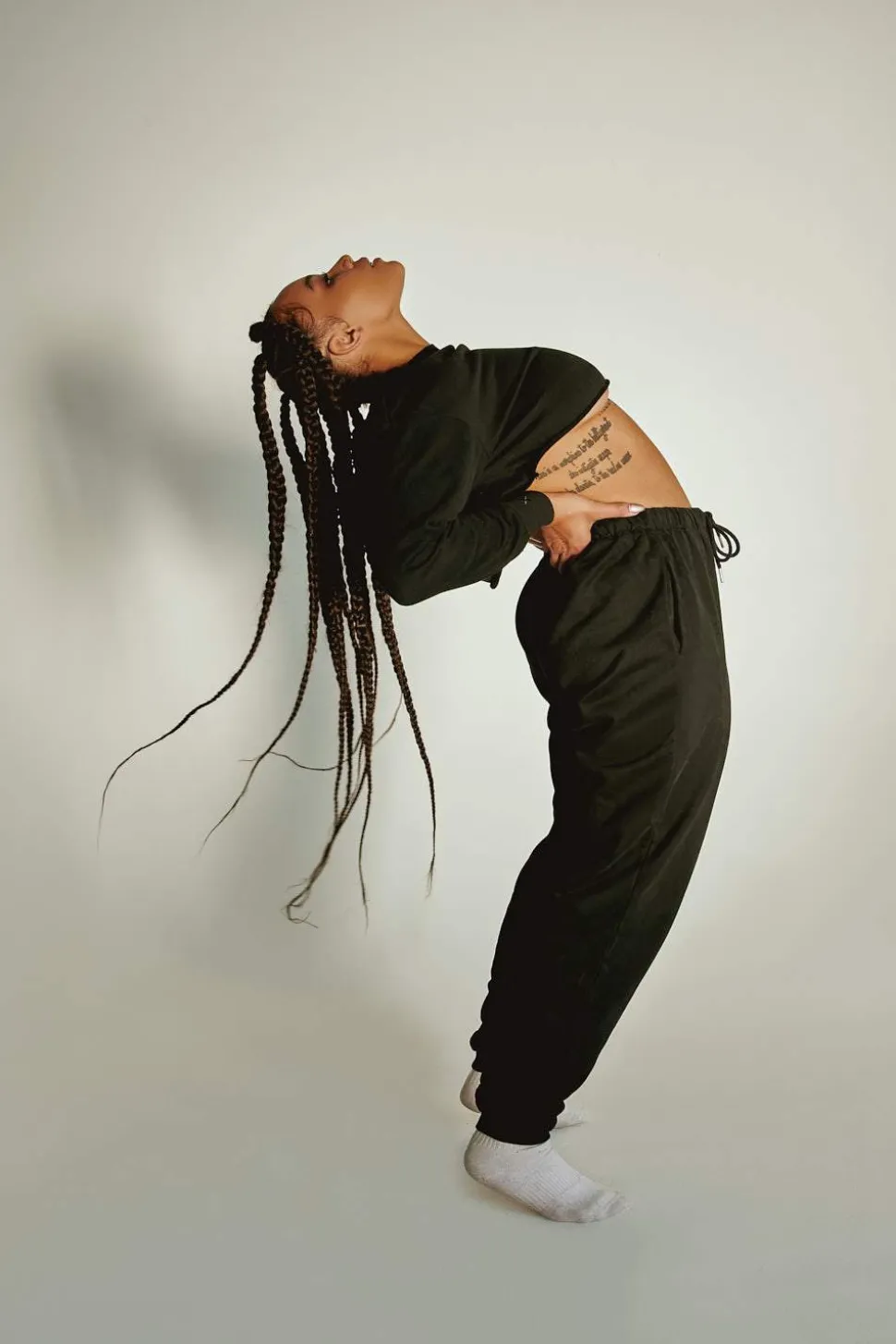 Women CXIX Joggers & Jumpers*Oversized Jogger Bottoms - Black