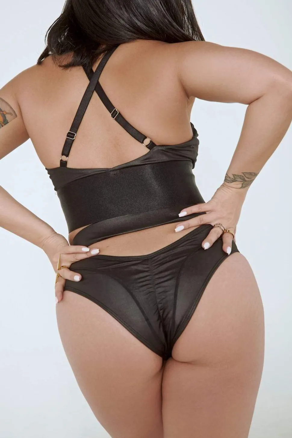 Women CXIX High Waisted Bottoms*Riding Solo High Waist Bottoms - Black