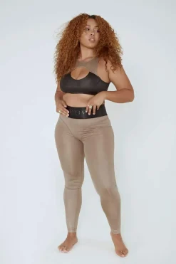 Women CXIX Leggings & Bikers*Snatched Leggings - Mink