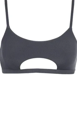 Women CXIX Tees & Tops*The Hills Raree Top - Ribbed Dark Grey