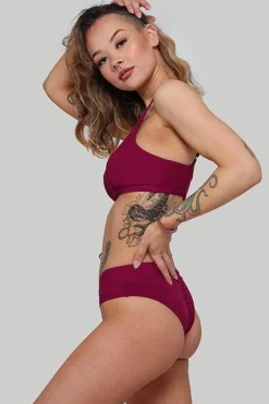 Women CXIX Tees & Tops*The Hills Top - Ribbed Plum