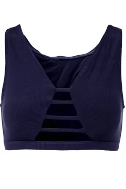 Women CXIX Tees & Tops*The Valley Top - Ribbed Navy