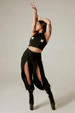 Women CXIX Tees & Tops*Xx Crop Top - Black